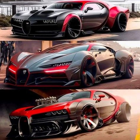 Bugatti Concept, Concept Vehicles Sci Fi, Futuristic Cars Design, Mc Laren, Custom Muscle Cars, Concept Car Design, Cool Sports Cars, Super Luxury Cars, Fancy Cars