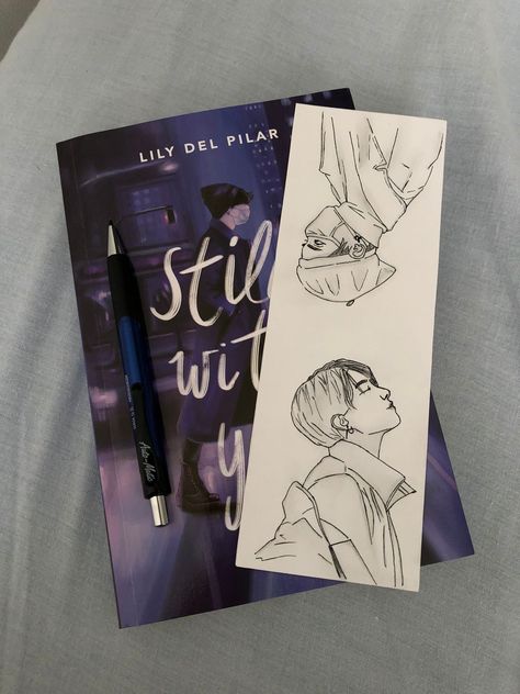 Still with you book with a beautiful personal bookmark 💜 Still With You Book, Still With You Aesthetic, Still With You, Book Separator, Kawaii School Supplies, Diy Journal Books, Best Friends Forever Quotes, Its Beautiful, Recommended Books To Read