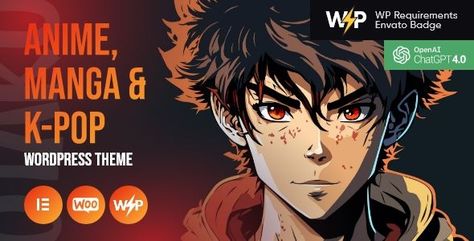 Otaku - Anime, Manga & K-Pop WordPress Theme Art Gallery Video, Blog Post Layout, Custom Widgets, Wordpress Theme Free, Cool Blog, Pop Manga, Comics Anime, Video Game Shop, Future Videos