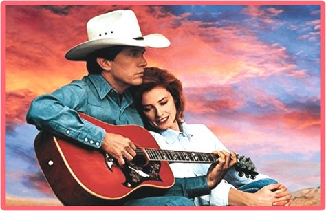 Pure Country. 1992. George Straight (Dusty Wyatt Chandler) and Isabel Glasser (Harley Tucker). George Strait Pure Country, Young George Strait, Country Movies, George Strait Quotes, Strait Music, George Strait Family, King George Strait, Super Bowl Halftime Show, Country Photos