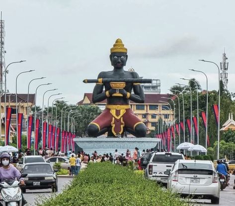 Ta Dambong Kranhong statue, Battambang, Cambodia Battambang Cambodia, Battambang, Cambodia Travel, Clean Teeth, Siem Reap, Next Holiday, Luhan, Holiday Destinations, Travel Dreams