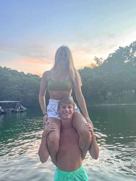 #summer #photo #photoideas #boyfriend #lake #sunset #cute #tiktok #trendy #astethic #lakelife #inspo #photoinspo #swimsuit #swiming Boyfriend Summer, Lake Day, Summer Lake, Lake Sunset, Summer Photos, Lake Life, Photo Inspo, Swimming, Lake