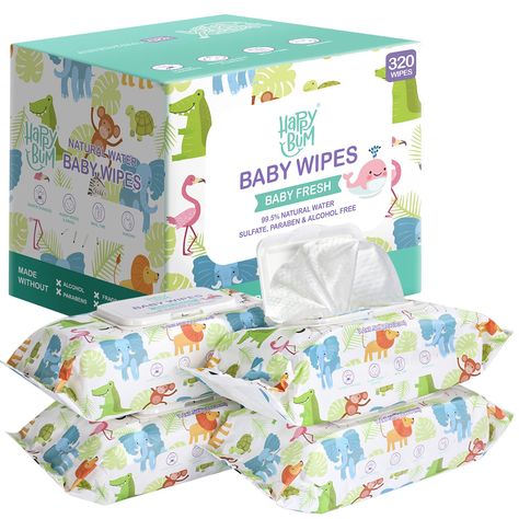 PRICES MAY VARY. Safe Care—Made with 99.5% purified water, no harsh ingredients, 0% alcohol, fragrance, parabens, sulfate, phenoxyethanol Package—4 flip-top packs of 80 unscented wipes, 7.1*7.5 inch Resealable Pack—Keep wipes moist, clean and fresh, provide a refreshing clean for your little one anytime anywhere. Stretchy and Durable—Our wipes pure cotton material offer a more soft and gentle touch for your little Versatile Use Baby Wipes—Our sensitive baby wipes have multi-purpose. The wide ran Baby Bath Gift, Water Wipes, Baby Cleaning Products, Gentle Baby, Bath Gift Set, Purified Water, Cleaning Toys, Bath Gift, Gentle Touch