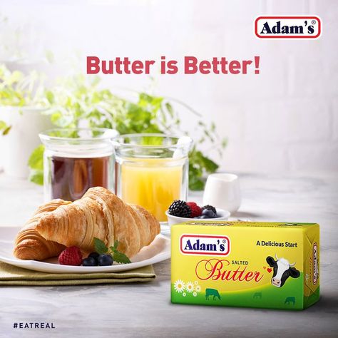 English breakfast with a buttery edge! Everything with butter is better. #AdamsMilkFoods #EatReal #AdamsButter Cheese Creative Ads, Butter Ads, Cheese Styling, Cheese Advertising, Belvita Breakfast Biscuits, Breakfast Biscuits, Classy Skirts, Ads Creative Advertising Ideas, Advertising Ideas