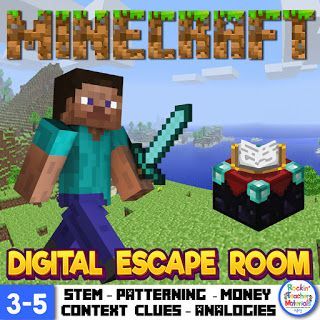 Minecraft Escape Room Ideas, Minecraft Escape Room, Escape Room Bible Theme, Stem Escape Room Middle School, Digital Escape Room, Build An Escape Room, Read To Someone, Data Binders, Class Dojo