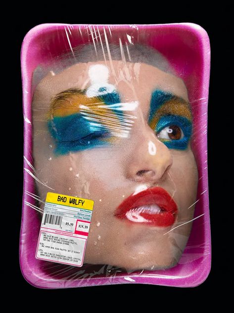 Fresh Meat, Its Nice That, Gcse Art, A Level Art, Photo Vintage, Beauty Standards, Plastic Wrap, Beauty Photography, Art Direction