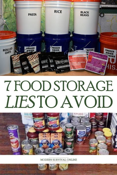 Best Long Term Food Storage, Prepper Ideas Food Storage, Food Storage Checklist, Bulk Dry Food Storage Ideas, Building Food Storage, Food Storage Small Spaces, Off Grid Food Storage, Prepper Storage Room, Food Storage Tips And Tricks