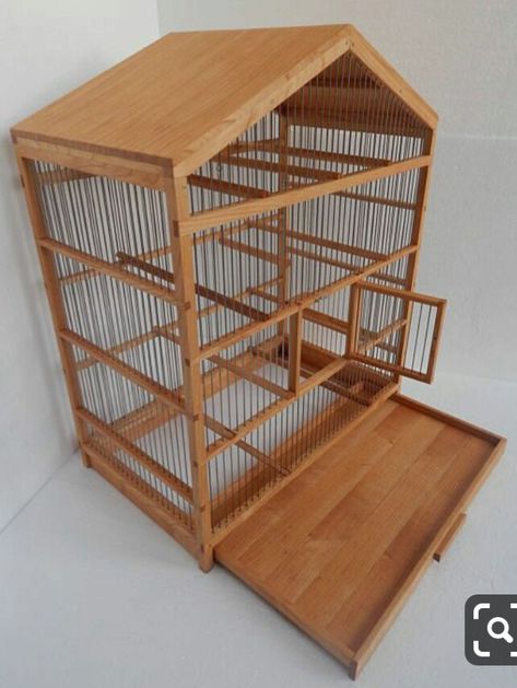 Diy Parakeet Cage, Butterfly Cage, Diy Bird Cage, Bird Cage Design, Parakeet Cage, Easy Woodworking Ideas, Pet Bird Cage, Large Bird Cages, Bird House Kits