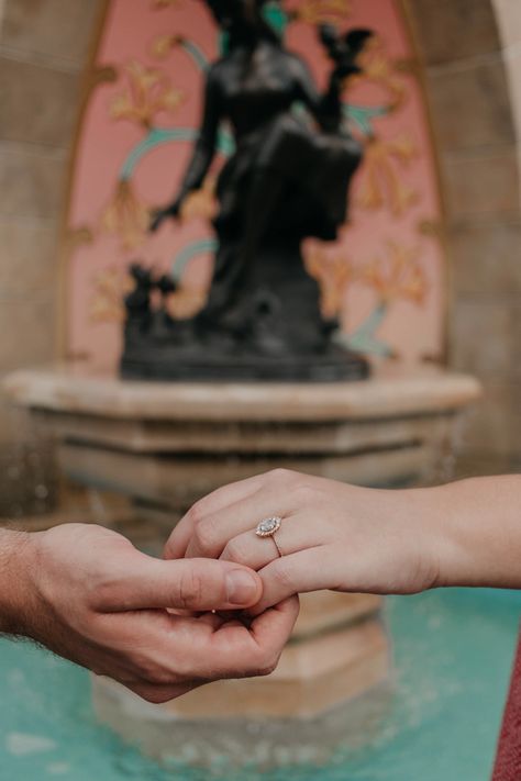 Disney World Engagement Photos, Magic Kingdom Engagement Pictures, Engagement Photos Disney, Disney World Engagement Pictures, Disney November, Disney Engagement Pictures, Disney World Engagement, Disney Proposal, Engagement Pictures Ideas