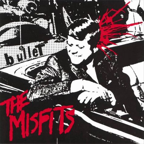 THE fucked-up punk image of Donald Trump for 2016 | Dangerous Minds Misfits Poster, Punk Album Covers, Bullet Stickers, Two And Half Men, Samhain Danzig, Misfits Band, Danzig Misfits, Glenn Danzig, The Heist