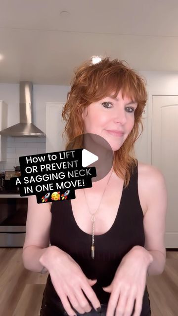 Sadie Nardini on Instagram: "🥰MORE👉🏻 Comment ✨ELEVATE✨for my FREE Neck & Under Jaw Lift workout - it’s in my Chest & Neck Skin Rescue ebook 🛟 21 pages (FREE) to heal, lift and rejuvenate your chest and neck for a lifetime 👇🏻  🧐This isn’t Face Yoga, which science shows takes forever to work, if it even does.   🚀This is Face HIIT - High Intensity Interval Training for your facial muscles that’s really fun and works super fast. 🔥  ✨ HIIT workouts are backed by rigorous gold standard scientific studies, demonstrating their ability to rapidly activate fast twitch muscle fibers for quicker muscle definition and strength gains.  🥰Use my 5 Minute Face HIIT technique for your face workouts, and you just turbo-boosted your face shape, health, and lift! This can soften lines and create a fi Face Hitt Workout, Hiit Face Workout, Face Hiit Workout, Hiit Facial Workout, Skin Tightening Exercises Face Yoga, Facial Flex Face Exercises, Face Yoga Facial Exercises Anti Aging, Face Yoga Facial Exercises Sagging Skin, Muscle Definition