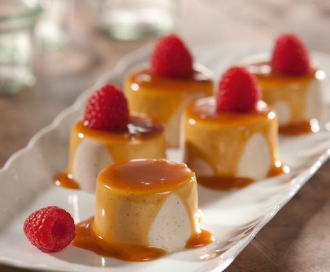 <p>Panna Cotta with Caramel Sauce is an Italian classic and is simple yet decadent, and the perfect solution to satisfy any sweet tooth. </p> Vegan Panna Cotta, Panna Cotta Recipe, Caramel Recipes, Snacks Für Party, European Food, Italian Desserts, Vegan Treats, Vegan Dessert, Vegan Sweets