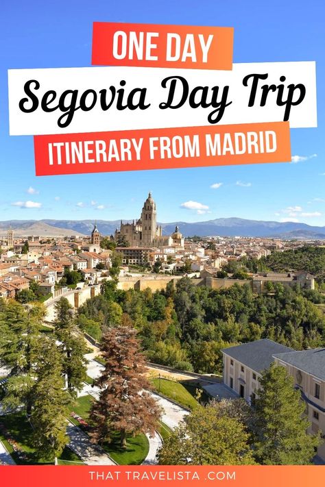 What To See In Madrid, Madrid Winter, Madrid One Day Itinerary, Aqueduct Of Segovia, Spain Winter, Spain Destinations, Alcazar Of Segovia, Tour Group, 1 Day Trip