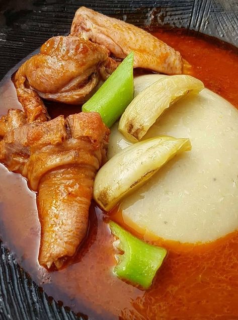 Fufu And Light Soup, Ghana Fufu, Fufu Recipe Africans, Fufu And Soup, Ghana Foods, Ghana Tourism, Light Soup, Ghana Food, Ghanaian Food