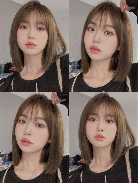 Short Hair Rebonded, Rebonded Hair, The Butterfly Haircut, Pretty Hair Cuts, Ulzzang Short Hair, Butterfly Haircut, Korean Hair Color, Short Hair Tomboy, Hair Inspiration Long