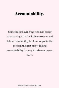 Victim Mentality Quotes, Self Reflection Quotes, Accountability Quotes, Victim Quotes, Victim Mentality, Quotes Affirmations, Inspirerende Ord, Reflection Quotes, Playing The Victim