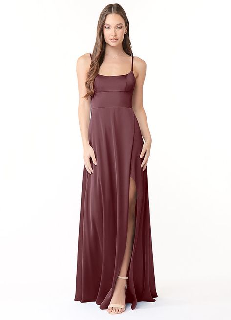 Hi! I've shared my package tracking information with you. Come and check it right now! Sangria Bridesmaid Dresses, Black Order, White Alabaster, Azazie Bridesmaid Dresses, English Roses, Halsey, Stretch Satin, Floor Length Dresses, Sangria