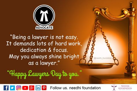 Happy Advicate’s day in India. It is celebrated by the lawyer community to mark the birth anniversary of Rajendra Prasad, India’s First President and a very eminent lawyer. #needhifoundation #indianlaw #lawyer #lawyerslife #advocate #ipc #supremecourt #highcourt #crpc #law #justice #lawstudent #lawstudentlife #india #thehindu #instagram #todayspost #alexandarsoundarrajan #nri #legalservices Advocate Day 3 December, Advocate Day Quotes, Advocate Day Wishes, Happy Advocate Day Wishes, Happy Advocate Day, Advocate Day, Constitution Quotes, Lawyers Day, Rajendra Prasad