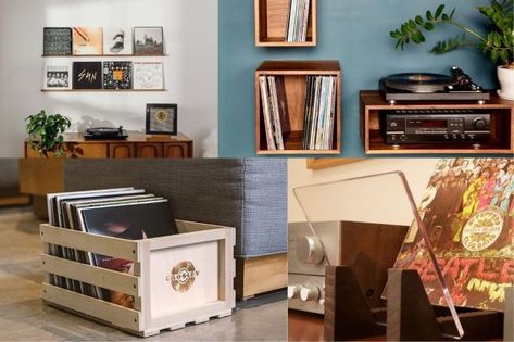 When it comes to keeping your vinyl records in good condition, you want to make sure you’ve got the proper storage. The original method used to be milk crates, as their dimensions were typically around the same height as the record for storing them vertically, but these days it can be quite hard to find […] The post Best Vinyl Record Holders And Displays—Unique Storage Racks, Shelves, And More appeared first on BroBible. Vinyl Record Crate, Store Vinyl Records, Vinyl Record Shelf, Best Vinyl Records, Record Crate, Vinyl Record Holder, Vinyl Record Display, Record Shelf, Record Stand