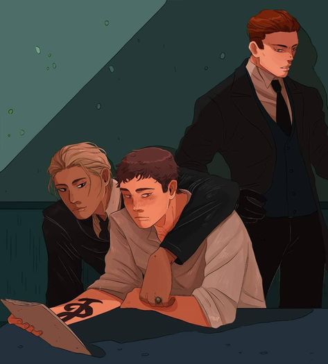 Naira Peredo’s Instagram photo: “One of the love triangles of TCOG, Alastair, Thomas and Charles.  Okay firstly I can't stand Charles for me he reminds me of Percy Weasley,…” Alastair And Thomas Fanart, Thomas And Alastair Fanart, Charles Fairchild, Thomas And Alastair, Alastair Carstairs, Shadowhunters Fanart, Percy Weasley, Gallagher Girls, City Of Ashes