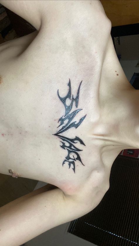 Aespa Inspired Tattoo, Aespa Tattoo Ideas, Aespa Tattoo, Vampire Tattoo Designs, Aura Tattoos, Savage Tattoo, Kpop Tattoo, Kpop Tattoos, Sharpie Tattoos