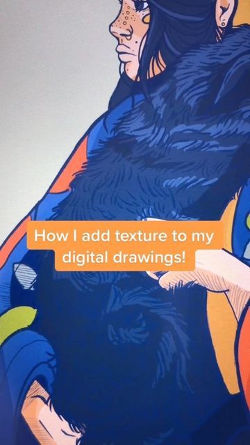 Goodberry🍓 on Instagram: "Procreate Tutorial: Texture. I got a lot of questions about how I get my texture effect in my artwork. It’s mostly this super easy noise trick! If you all have any more questions or need clarification let me know. I’d be happy to help!! #artistsoftiktok #smallbusiness #processvideo #illustration #arttip #arttutorial #procreatetutorial #digitalart #stylizedart #artist #arttrend #grateful #dndart" Procreate Texture Tutorial, How To Add Texture To Digital Art, Procreate Coloring Tutorial, Texture Procreate, Noise Texture, Texture Drawing, Procreate Tutorial, Coloring Tutorial, Grain Texture