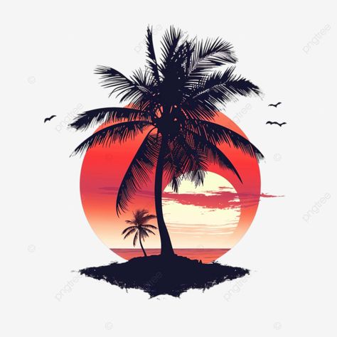 unique palm tree silhouette with sunrise nature palm tree triangle png Silhouette Animals, Palm Tree Vector, Sunrise Nature, Palm Tree Silhouette, Tree Vector, Transparent Image, Tree Silhouette, Png Transparent, Png Image