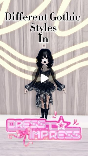 Kanade | DTI - Roblox Page on Instagram: "Styling different gothic styles in DTI - Part 1

~———~

TAGS

#dtipage #dti #dresstoimpress #fashionfamous #roblox #fashion #fyp #reels #explore #outfit #art #makeup #alternative #outfitinspo #layering #brat #halloween #lana #goth #tradgoth #romanticgoth #whitegoth #cybergoth #vkei #harajuku" Lana Halloween, Explore Outfit, Roblox Fashion, Outfit Art, White Goth, Romantic Goth, Art Makeup, Halloween Outfit, Gothic Fashion