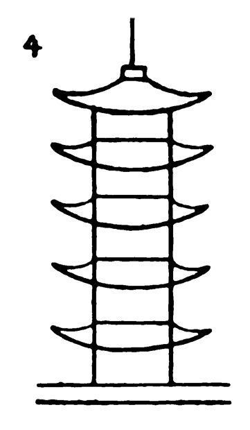 How to draw a Pagoda - Step by step drawing for kids - Smart Kids 123 China Temple Drawing, Pagoda Drawing, Chinese Temple Drawing, Chinese Drawing Traditional, Japanese House Drawing, China Temple, Simple House Drawing, Temple Drawing, Chinese Drawing