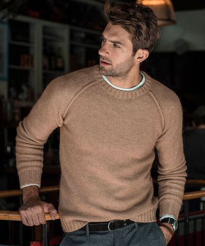 Mens Knit Sweater, Sweater Streetwear, Teen Trends, Winter Attire, Solid Sweaters, Slim Fit Top, Solid Color Shirt, Warm Sweaters, Men's Knit