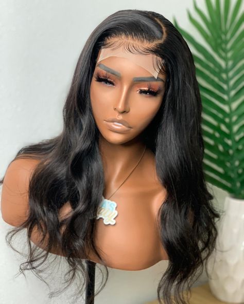 Closure side part “Jane” unit styled with waves | 🦋Shop wigs with link in bio! Side Part Closure Wig, Closure Side Part, Lace Texture, Beautiful Wigs, Closure Wig, Side Part, Loose Curls, Cap Hair, Straight Wig