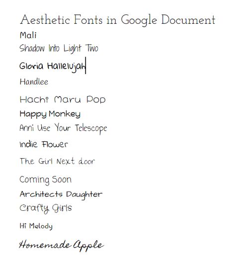 Pretty Fonts On Google Docs, Google Doc Notes Ideas, Good Fonts On Google Docs, Google Slide Aesthetic Ideas, Aesthetic Fonts On Google Slides, Google Doc Fonts Aesthetic, Cute Fonts For Google Docs, Google Docs Tips And Tricks, Aesthetic Fonts On Google Docs