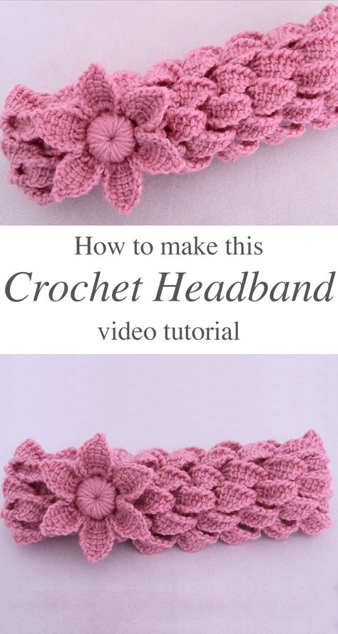 Easy Baby Crochet Patterns Free, Free Crochet Headband Patterns, Diy Crochet Headband, Clover Crochet, Crocheted Headbands, Leaves Crochet, Blocking Mats, Crochet Headband Free, Easy Crochet Headbands