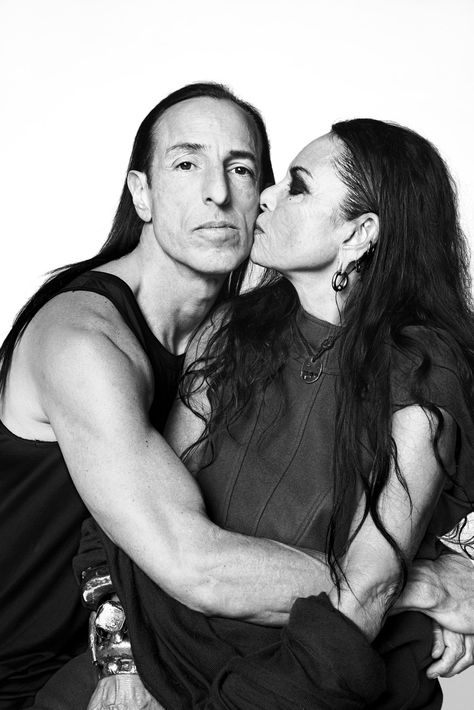 10 creative couples: fashion’s powerhouses come in pairs - i-D Michelle Lamy, Scarlett Rouge, Michele Lamy, Skate Punk, Interview Style, Advanced Style, Quirky Fashion, Fun Couple, Fashion Couple