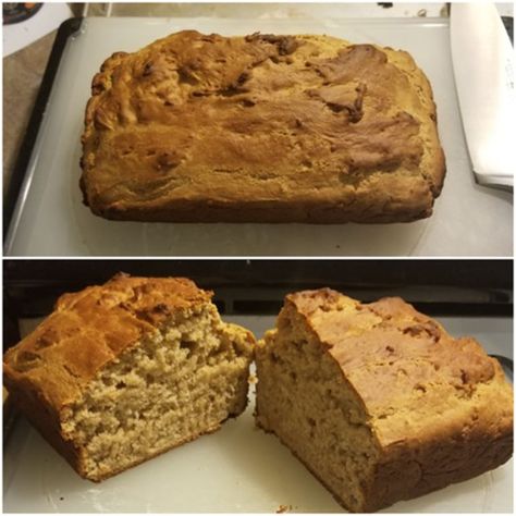 How to make this no-yeast peanut butter bread that's going viral Butter Bread Recipe, Peanut Butter Bread, Gluten Free Bagels, Peanut Butter Nutella, No Yeast Bread, Make French Toast, Butter Bread, Butterscotch Chips, No Knead