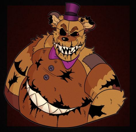 Nightmare Fredbear, Su Fanart, Nightmare Freddy, Walton Files, Fnaf Book, Happy 10th Anniversary, Fnaf Fanart, Fnaf 4, Oc Stuff