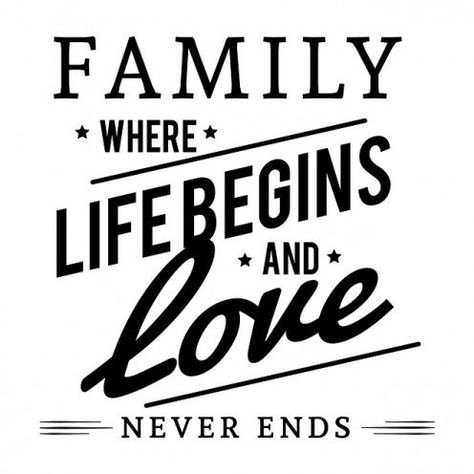 Family, Where Life Begins and Love Never Ends. Words to write on the wall for baby, or just write them in a card, or text them. #quotes #forbaby #family #greetingcards Family Lyrics, Group Dp, Good Quotes, Family Canvas, Original Quotes, Whatsapp Dp Images, Saatchi Online, Lyrics Quotes, Whatsapp Dp