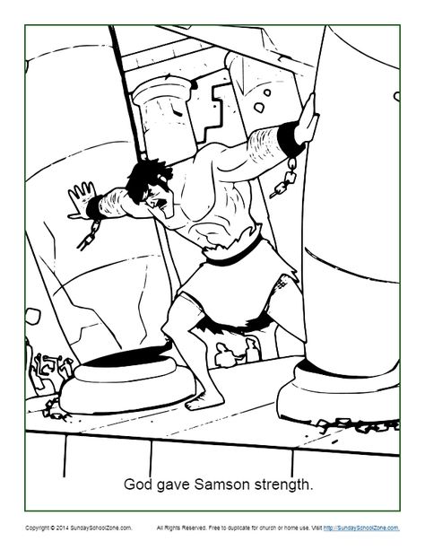 Samson Archives - Page 2 of 2 - Children's Bible Activities | Sunday School Activities for Kids Samson Craft, Samson Bible, Childrens Bible Activities, Samson And Delilah, Free Bible Coloring Pages, Creation Coloring Pages, Alphabet Crafts Preschool, Football Coloring Pages, Puppy Coloring Pages