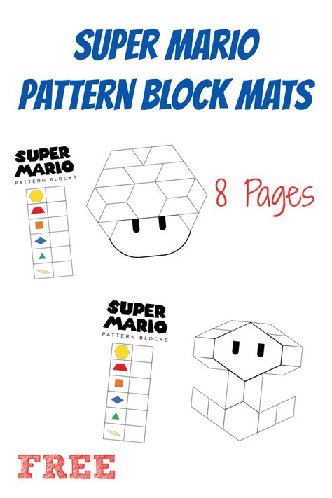 Super Mario Kindergarten Activities, Super Mario Preschool Activities, Mario Math Activities, Mario School Activities, Mario Stem Activities, Mario Kart Printables, Super Mario Activity Sheets, Video Game Themed Activities For Kids, Mario Day Activities