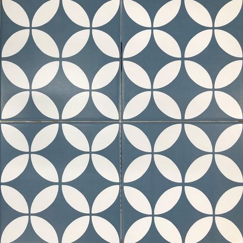 Navy Bathroom, Tiles Showroom, Floor Texture, Blue Floor, Tile Showroom, Encaustic Tile, Tile Companies, Tile Projects, Outdoor Tiles