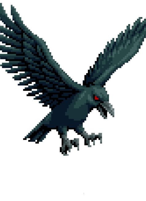 Corvo Crow Pixel Art, Pixel Art Ideas, Pixel Characters, Neo Geo, Pixel Art Games, Art Games, 8 Bit, Street Fighter, Game Art