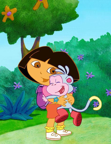 Dora The Explorer Wallpaper, Dora Aesthetic, Dora Wallpaper, Dora The Explorer Images, Dora Cartoon, Dora Coloring, Explorer Birthday Party, Face Pic, Childhood Cartoons