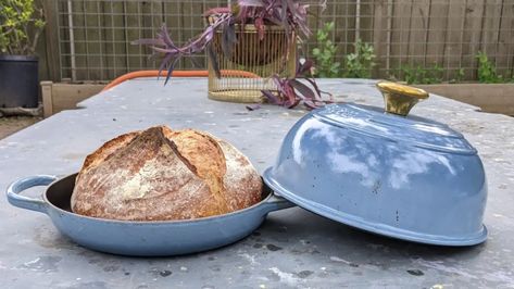 Le Creuset Bread Oven, Le Creuset Bread Oven Recipes, Le Creuset Bread, Artichoke Bread, Cast Iron Bread, Le Crueset, Bread Head, Le Creuset Cookware, Enameled Cast Iron Cookware