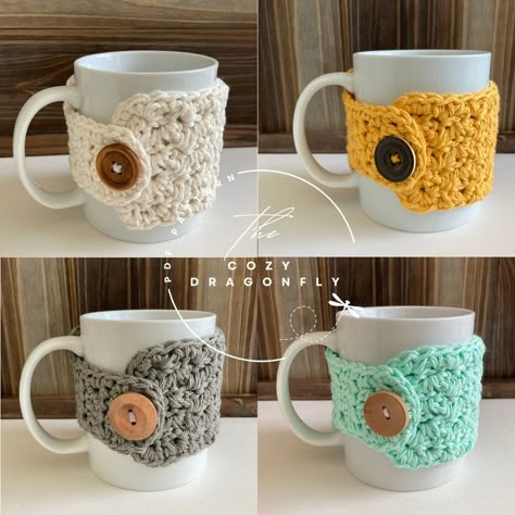 Cup cozy knitting pattern