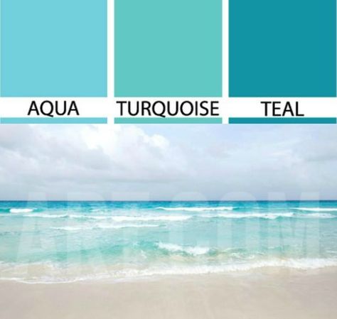 Ocean Blues: Aqua Turquoise and Teal... http://www.completely-coastal.com/2017/05/Turquoise-decor-ideas-bedroom.html Turquoise And Teal, Turquoise Room, Bedroom Turquoise, Turquoise Decor, Haus Am See, Coastal Living Rooms, Coastal Bedrooms, Beach Bedroom, Aqua Turquoise