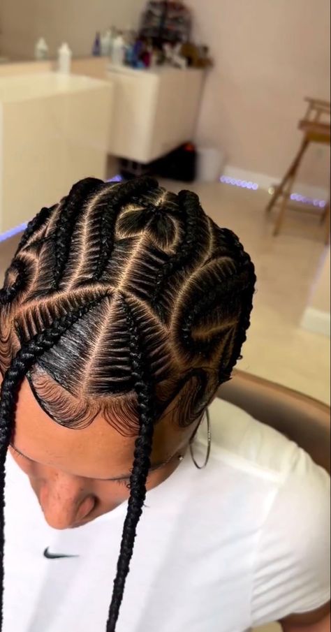 Half Heart, Braided Cornrow Hairstyles, Stitch Braids, Cornrow, Cornrow Hairstyles, Box Braids, Hair Extensions, Braids, Hairstyles