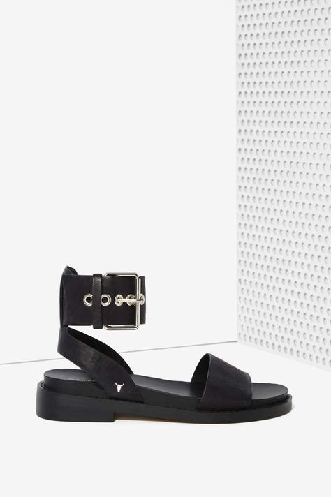 Windsor Smith Whirl Leather Sandal Windsor Smith, Sandals Strappy, Sandals Wedge, Walk A Mile, Leather Sandals Flat, Black Leather Sandals, Shop Shoes, All About Shoes, Purse Accessories