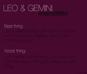 Leo & Gemini Gemini Man Leo Woman, Leo And Gemini, Moon Capricorn, All About Gemini, Libra Moon, Gemini Compatibility, Pisces Sun, Capricorn Rising, Gemini Leo