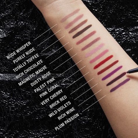 Maybelline lip liners  have only launched in the US a few weeks and are already one of our best selling new products! Why? The formula is . It's long wear, does not smudge and is nearly waterproof! They glide on easily and are super pigmented. Wear them as a lip color or line your lips with them to keep them on point and free of feathering! #mnylipliner Maybelline Lip Liner, Trendy Makeup Products, Maybelline Lip Gloss, Maybelline Lip, Lipstick For Dark Skin, Light Pink Lip Gloss, Maybelline Color Sensational, Diy Lip Gloss, Cool Skin Tone