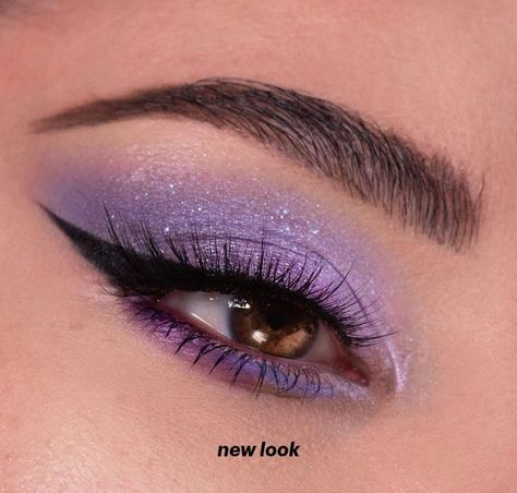 Garden Party Makeup, Purple Eyeshadow Looks, Purple Makeup Looks, Super Shock Shadow, Super Bloom, Purple Eye Makeup, Cute Eye Makeup, Super Shock, Eye Makeup Pictures